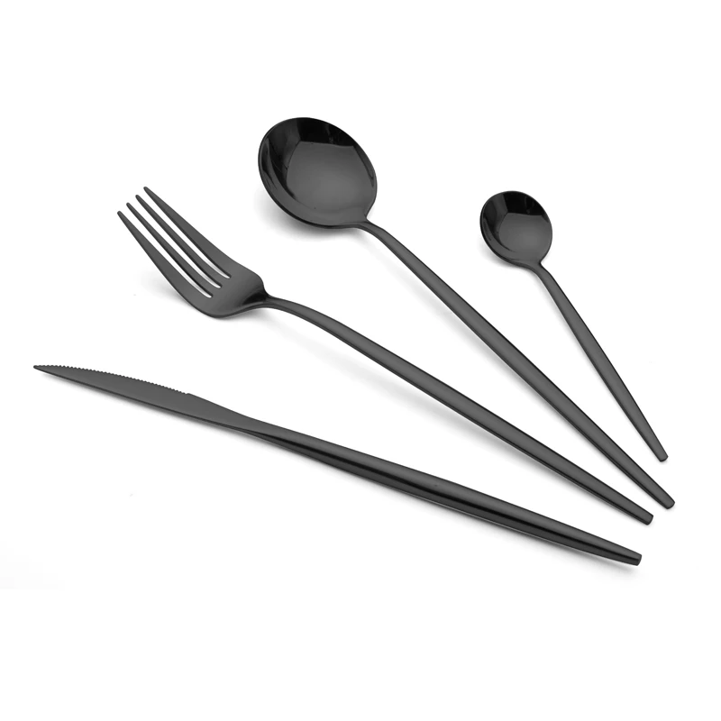 Набор столовых приборов из нержавеющей стали дешевый набор 24 шт. | Дом и сад