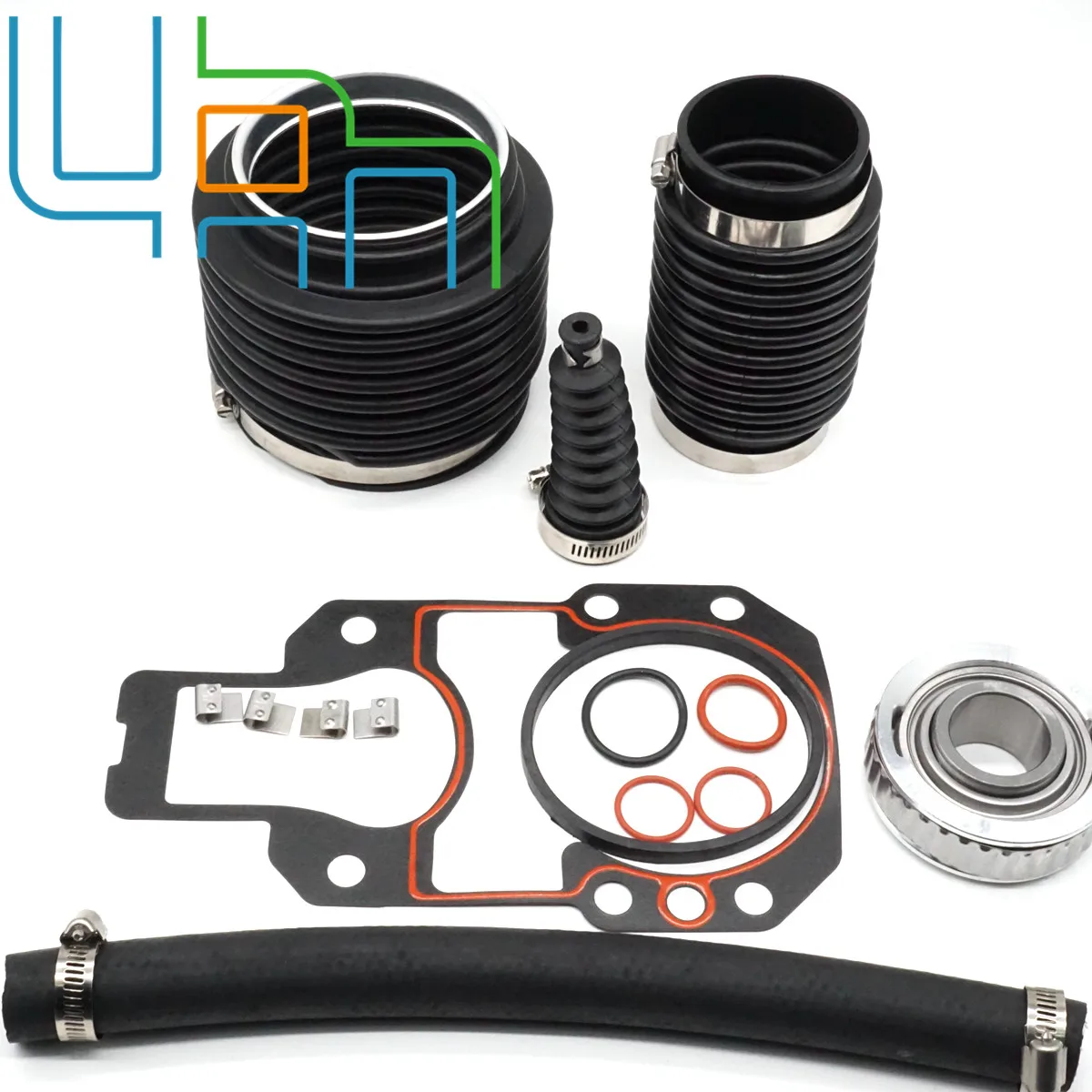 Альфа Один Gen 2 сильфоны транца комплект для ремонта уплотнений с шарнирным