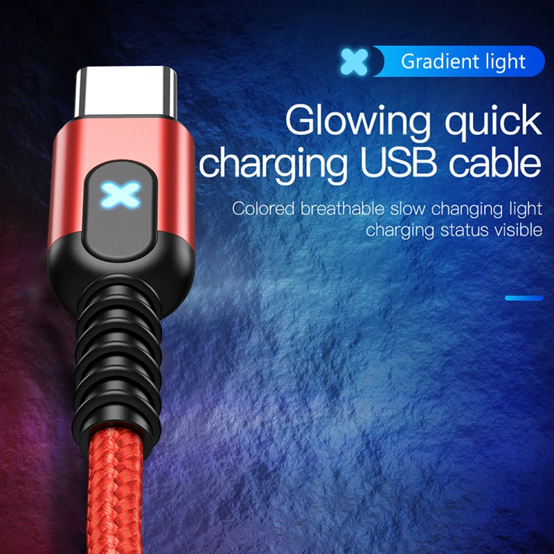 Jellico 3.1A кабель с разъемом USB Type C Быстрая зарядка через зарядный типа кабеля для