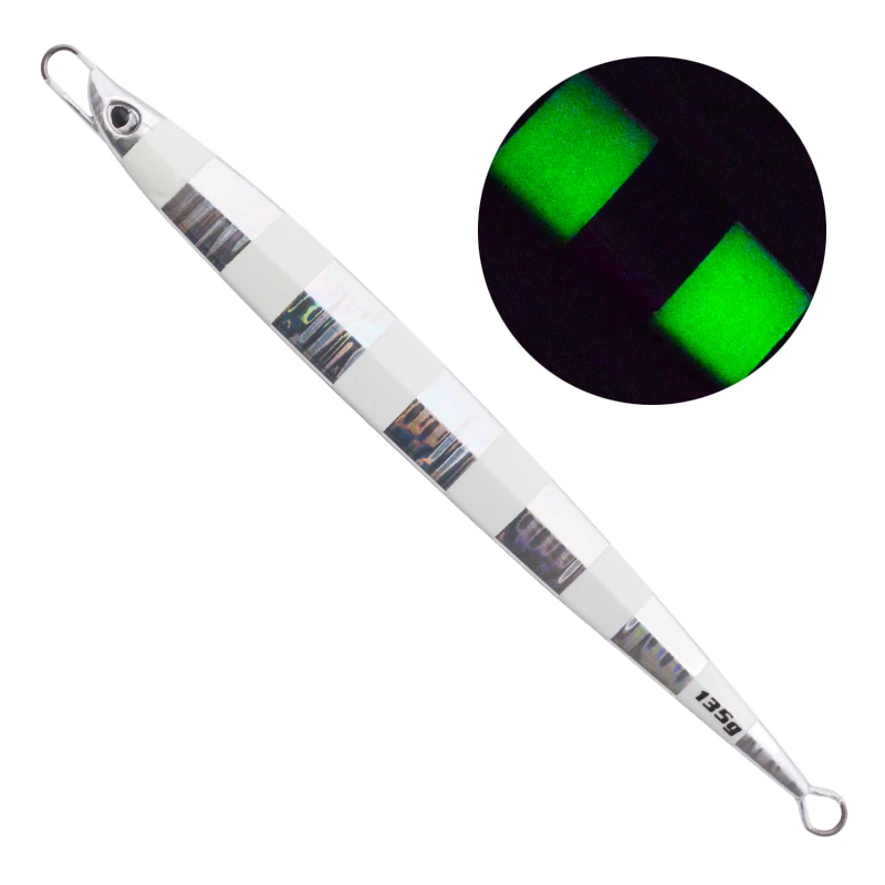 FUNADAIKO - Искусственная приманка для джиггинга Metal jig Luminous fishing Slow 80g100g 135g pesca.
