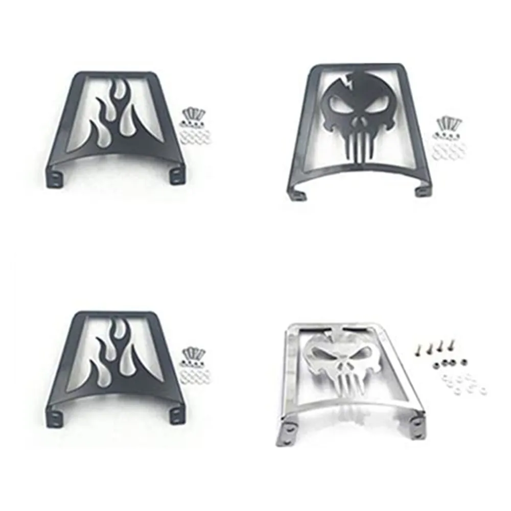 МОТОЦИКЛ Sissy бар багажная стойка Череп/пламя для Harley Sportster 1200 883 XL883R Softail FLSTC FXSTB