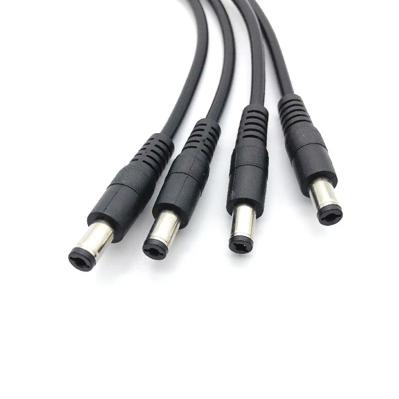 30 см 12 В постоянного тока распределительный Разъем питания 1 гнездо до 4 Штекер