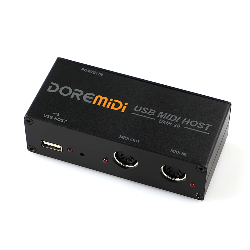 DOREMiDi UMH-20 USB MIDI Host Box Host USB to Converter Guitar Pedal Effects Pedal Power Supply Pedals Box Synthesizer Tremolo