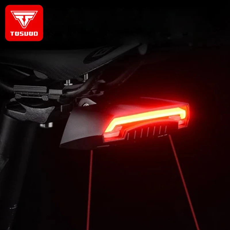 Задние фонари для велосипеда TOSUOD интеллектуальное Беспроводное управление