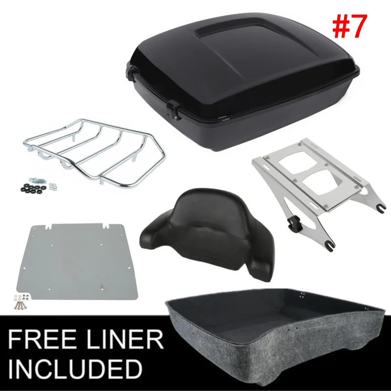 Комплект для езды на мотоцикле стойка багажника Harley Tour pak Touring Street Electra Glide Road King FLHR