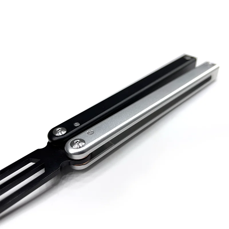 Нож-бабочка для кальмара Мако открывалка бутылок аналог балисонг тренировочная