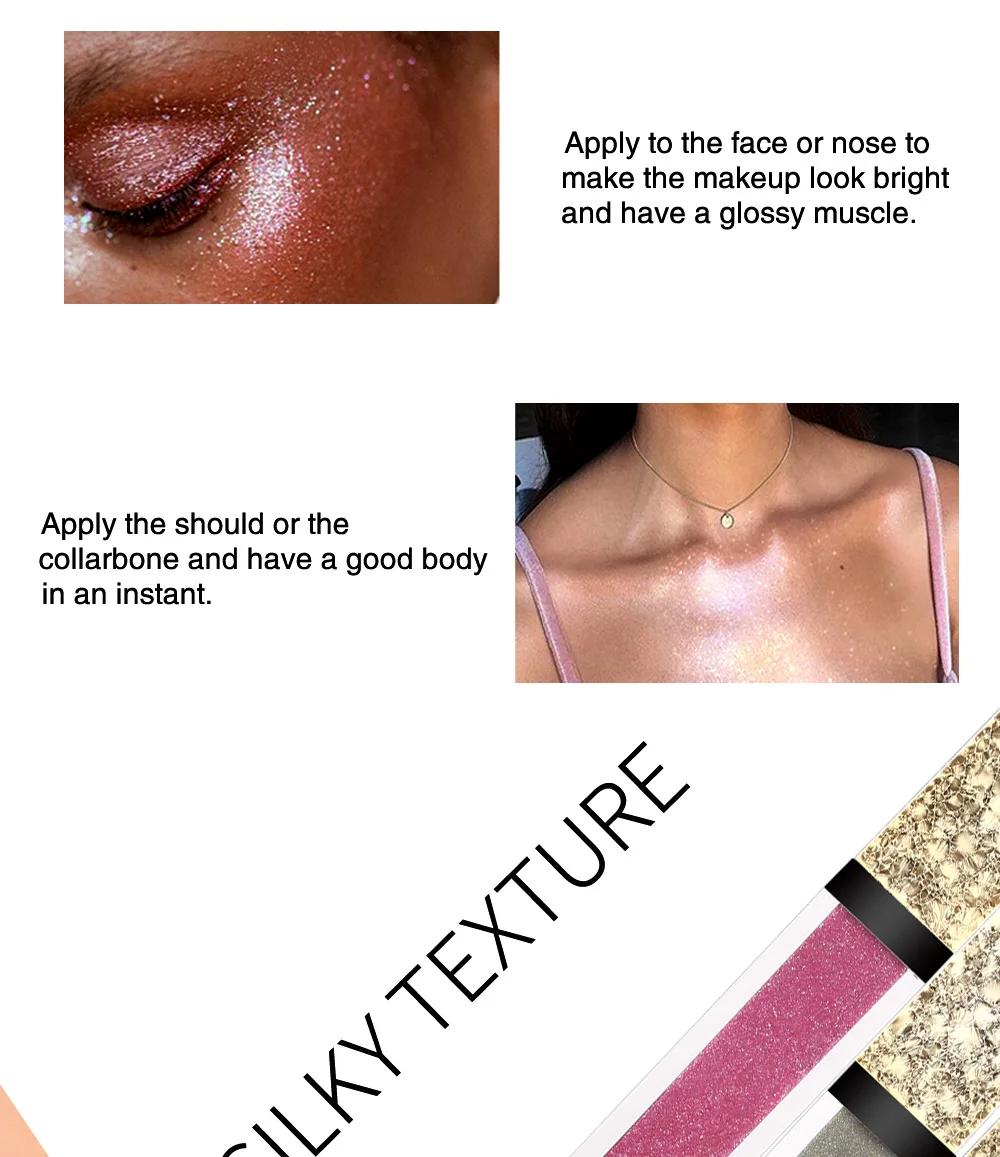 Новинка 2019 великолепные долговечные водостойкие Металлические тени для век