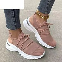 womens shoes 2021 spring round toe women vulcanized shoes fashion new lightweight casual shoes lace up breathable mesh sneakers