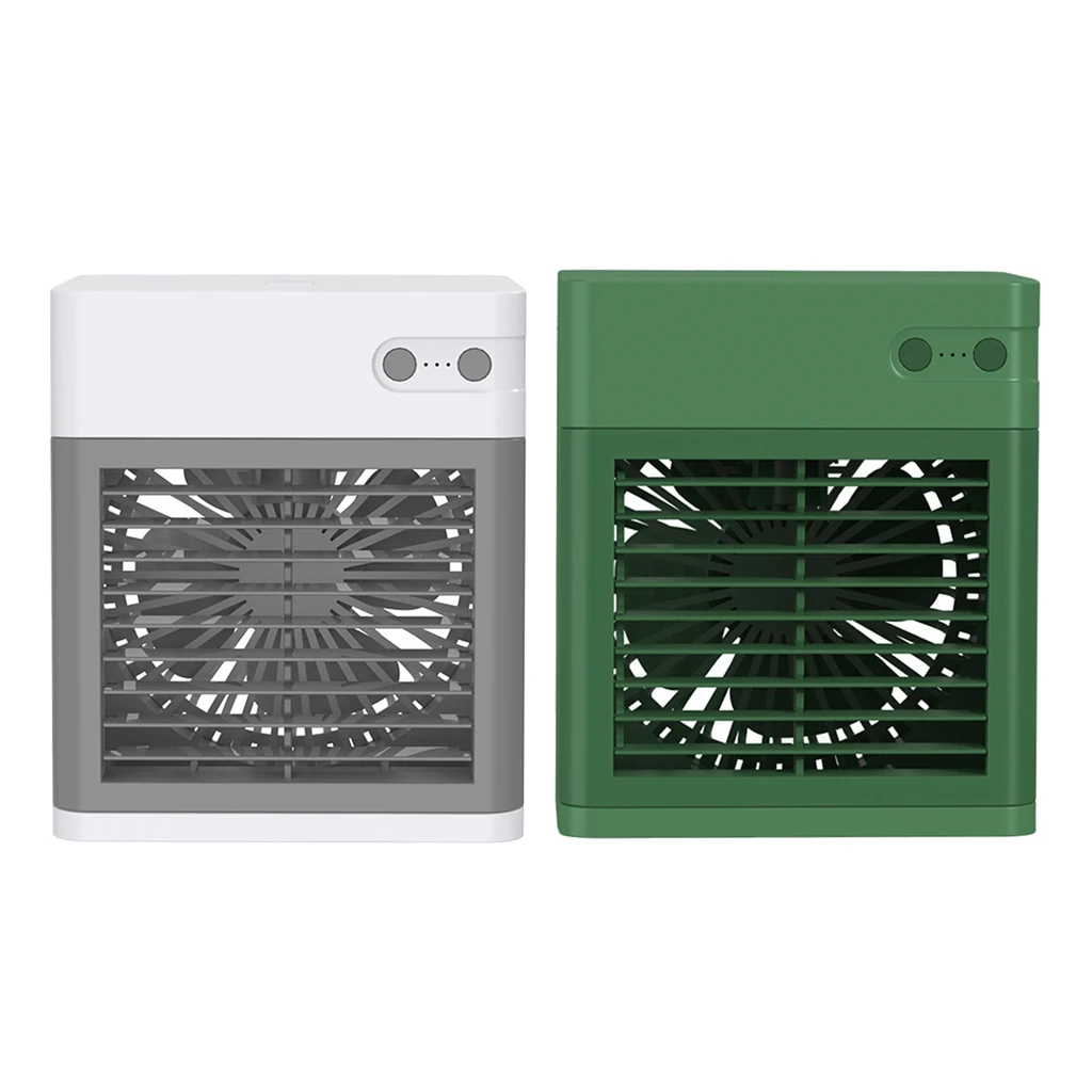 

Portable Mini Air Conditioner Cool Cooling Bedroom Cooler Humidifier USB Fan