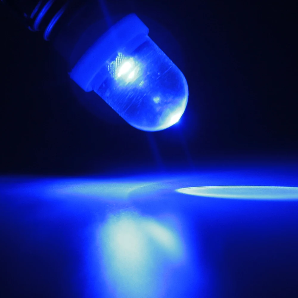 10 шт. DC 12 В E10 F8 1 SMD светодиодный лампы Автомобильный фонарик для внедорожника