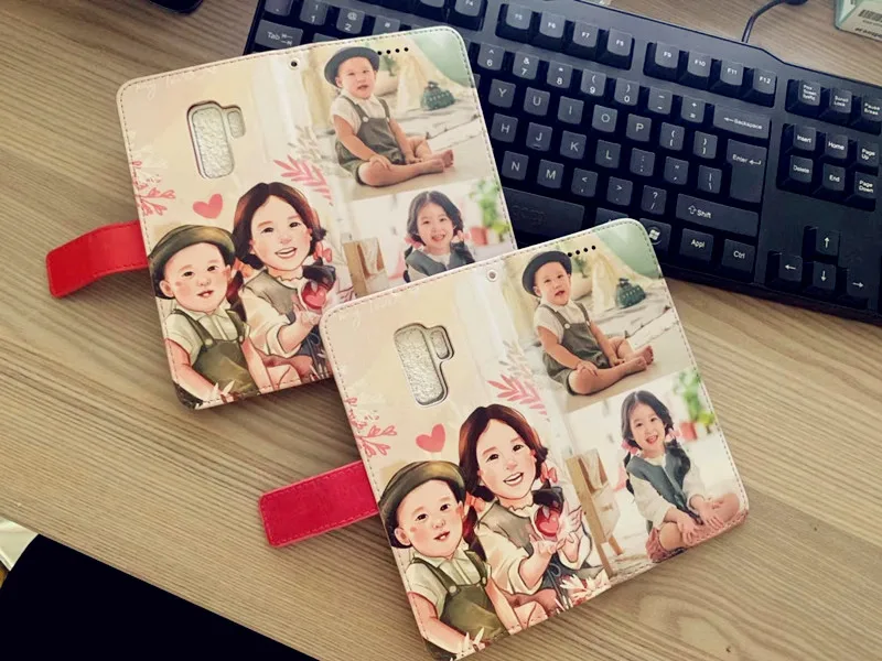 JOOKI персонализированные фото Mi Note 10 кожаный с отделением портмоне Чехол для