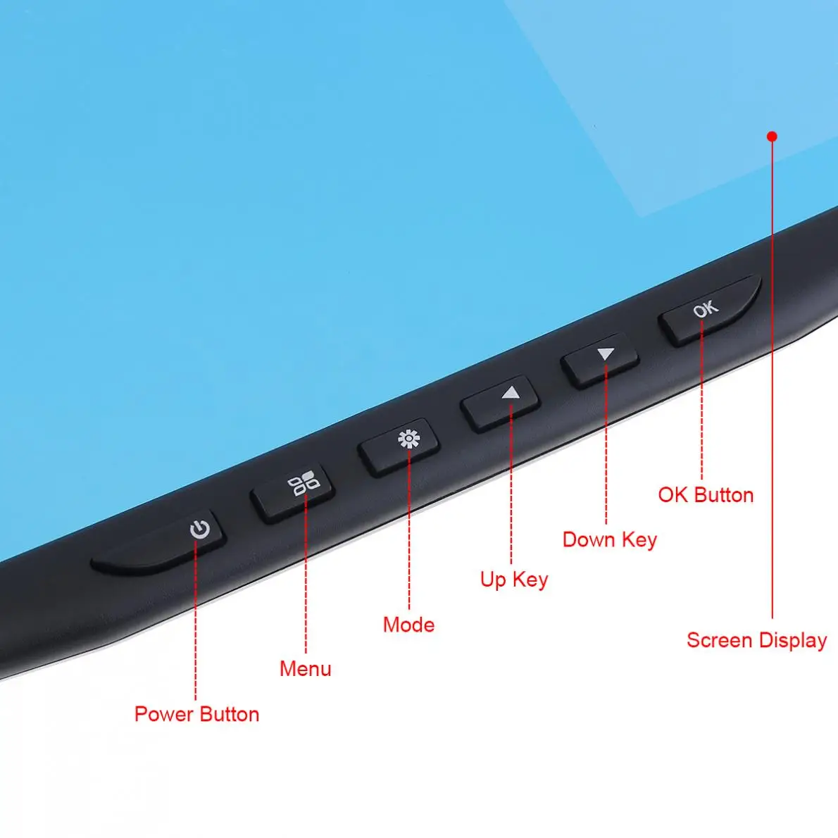 Автомобильный видеорегистратор с ЖК дисплеем 2 7 дюйма Full HD 1080P обнаружение