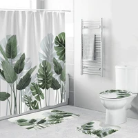 waterproof shower curtain modern thickened bathroom curtains durable mildew proof washable bath screens bathroom accessories