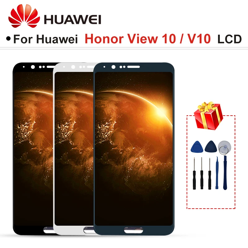 Для Huawei Honor V10/вид 10 BKL L09 AL00 AL20 L04 ЖК дисплей с сенсорным экраном дигитайзер для V10