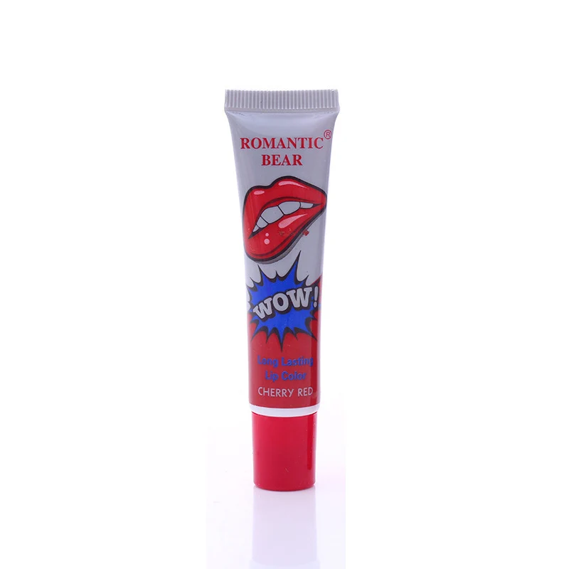 Cherry Red 1 шт. стойкий блеск для губ легко снимается водонепроницаемый блеск для губ Макияж матовый оттенок блеск для губ помада бальзам Косметика - Цвет: Cherry Red