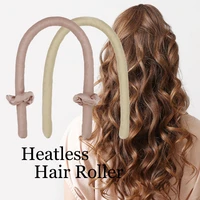 mueraa women girls ins heatless hair roller hair making tools fashion sponge elegant hair accessories set hair claws scrunchies