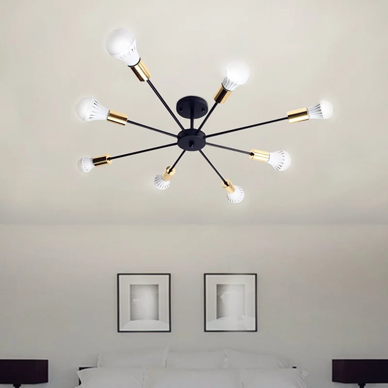 

6/8/10 Heads Modern LED Ceiling Chandelier Lighting Living Room Bedroom Chandeliers Creative Home Lighting Fixtures Lustre Lamp