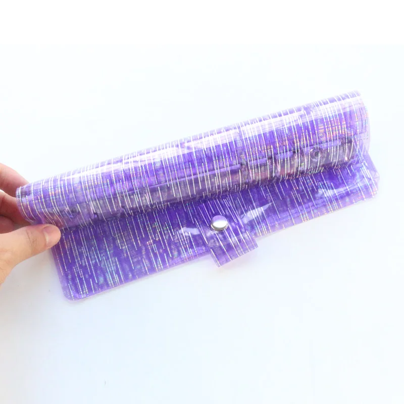 Domikee лазерный прозрачный ПВХ мягкий чехол 6 колец многоразового использования