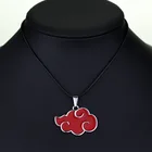 2021 японский аниме косплей акатсуки знак организации красное облако металлическая подвеска унисекс модные ювелирные изделия ожерелье для женщин и мужчин