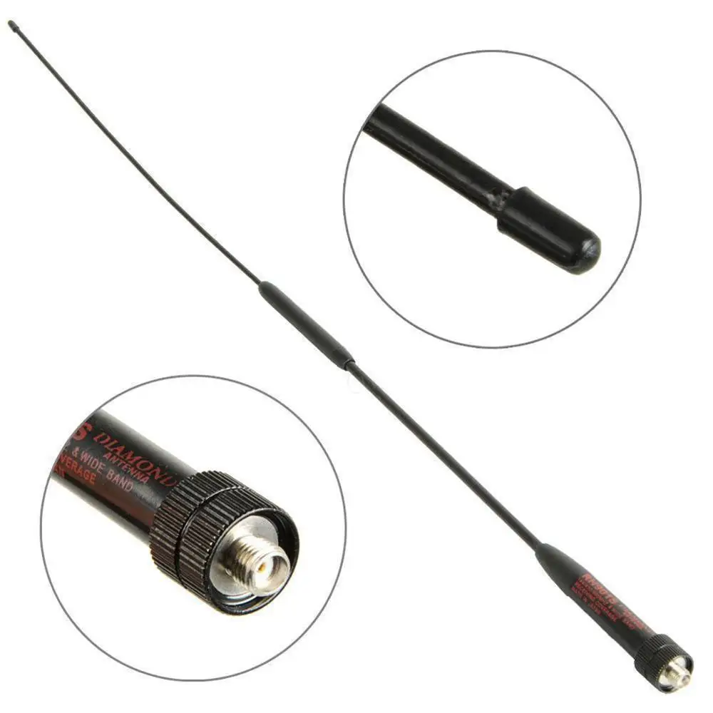 RH901S SMA Female 144/430MHz двухдиапазонная антенна для BaoFeng стандартная фотография|antenna for