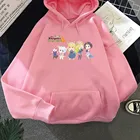 Толстовка с капюшоном для мужчин и женщин, японское аниме худи Miss Kobayashi, дракон горничная, Харадзюку, смешная манга, кавайная камуй Канна, зимний свитшот с капюшоном