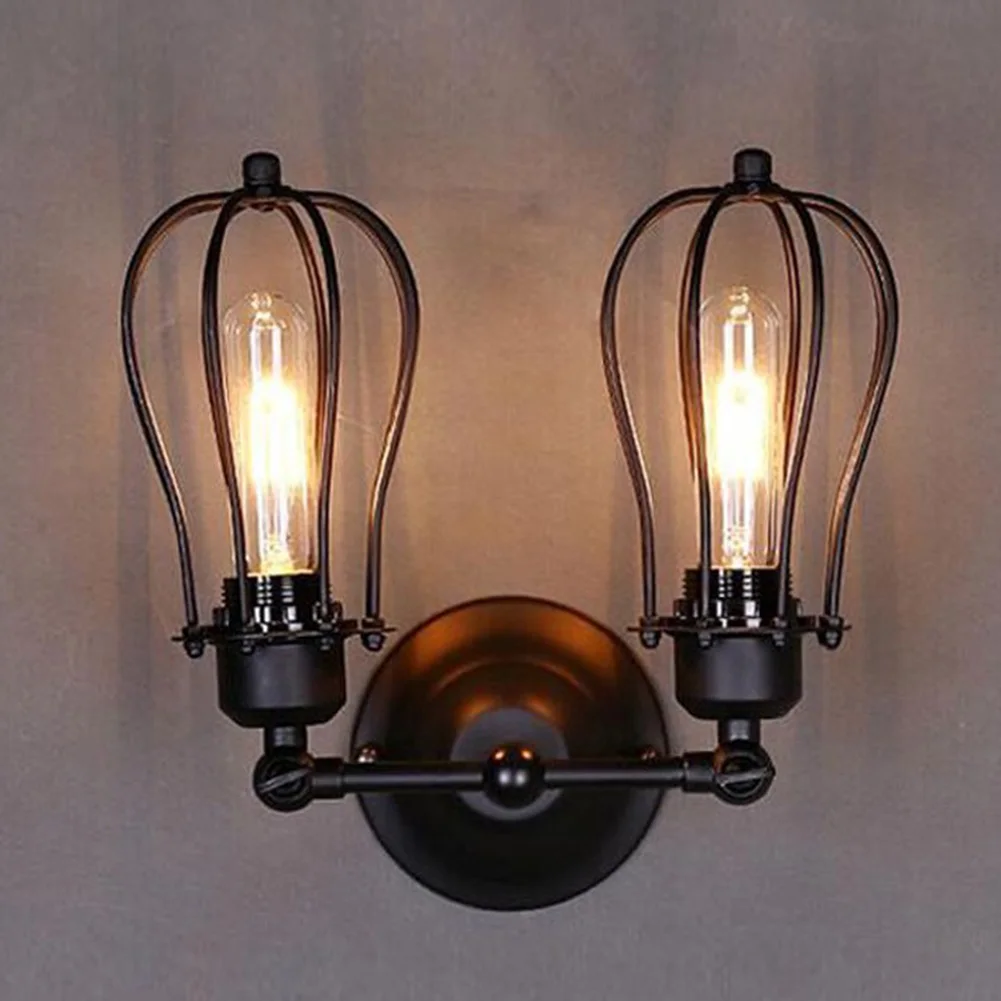 

Настенный светильник В индустриальном стиле, регулируемое бра из кованого железа для кафе, бара, ресторана, лампа для крыльца, гаража