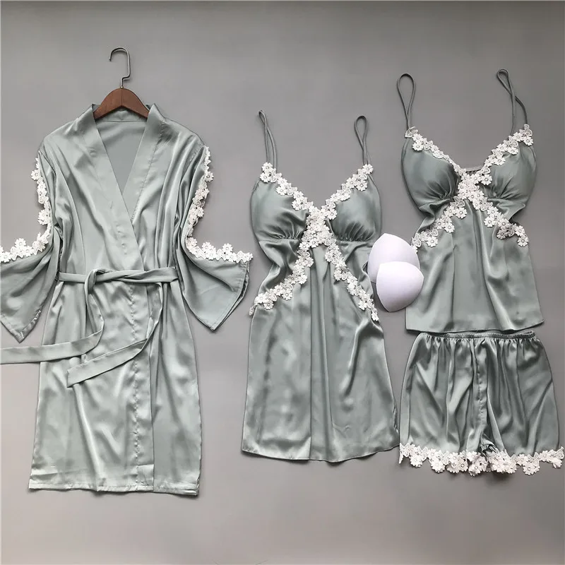 Красная женская свадебная одеяние мини кимоно халат мягкие повседневные