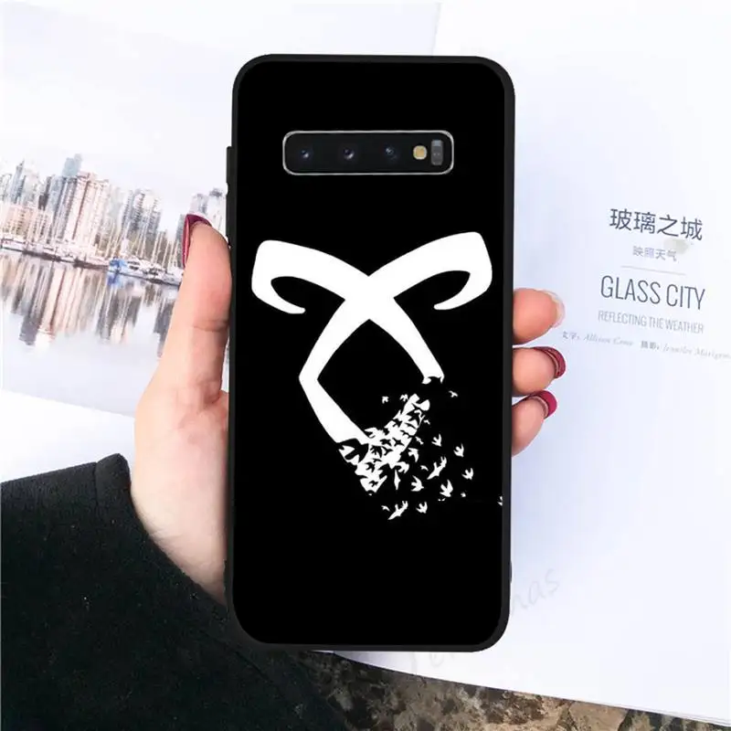 

Series Shadowhunters TV Phone Case For Samsung galaxy S 7 8 9 10 20 edge A 6 10 20 30 50 51 70 note 10 plus