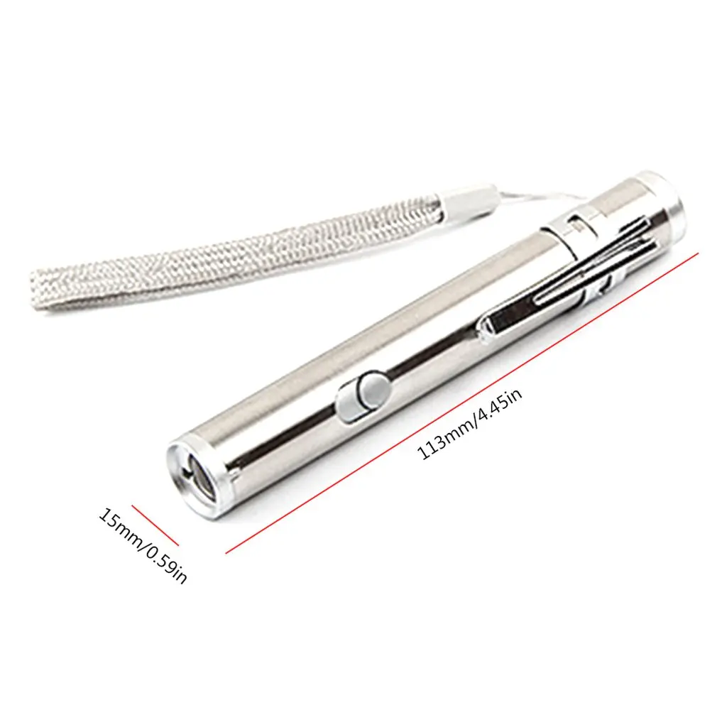 

Multi Function 2-In-1 Flashlight Infrared Laser Pointer USB Rechargeable High Bright Portable Mini Torch Light