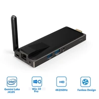 awow factory outlet fanless mini pc portable computer tv stick intel j4105 win 10 memory 64gb from shenzhen factory