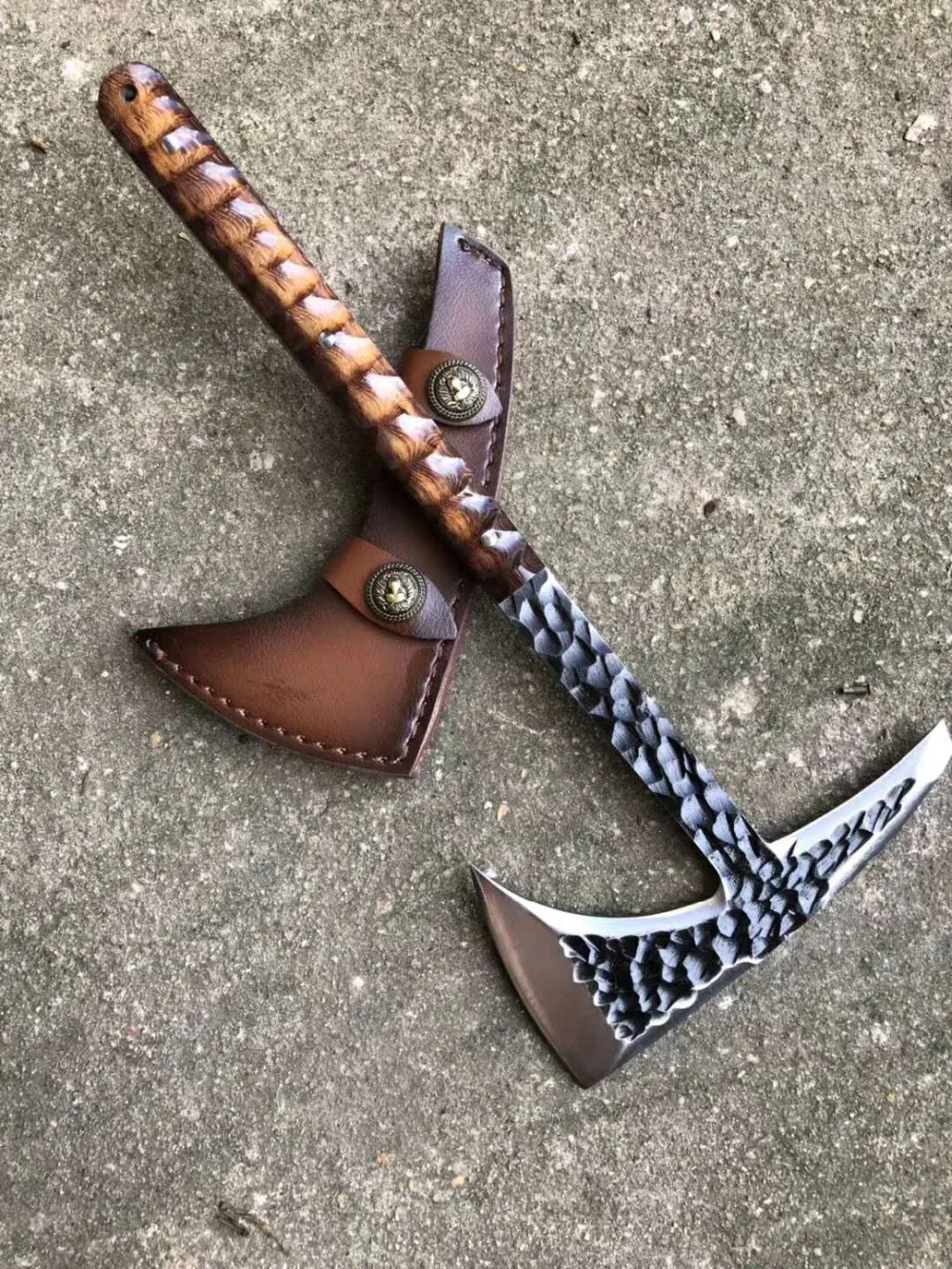 Yeelong на заказ ручной работы Тактический топор TOMAHAWK викинга топор для кемпинга