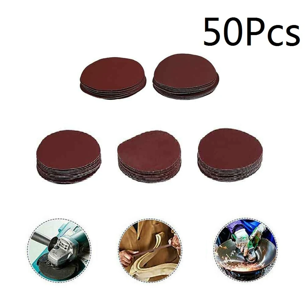 

40-180 Grit Sanding Paper Sandpapers For cleaning 3inch/75mm Hook&Loop