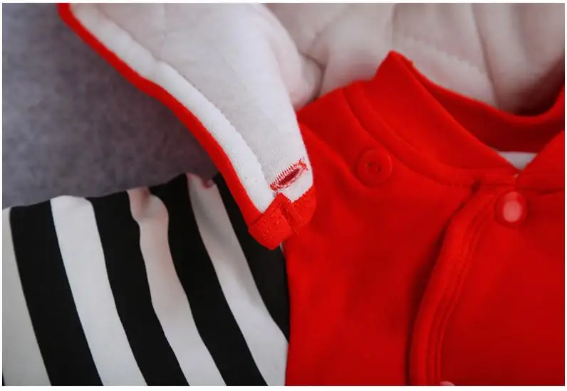 

2020 Baby Winter Clothes Overalls for Newborns Cartoon Thick Warm Baby Boy Rompers Infant Jumpsuit Baby Clothing Toddler Romper