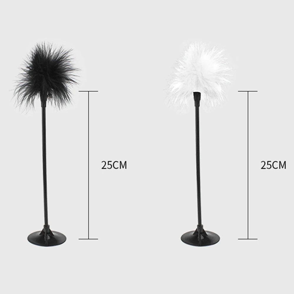 

Pet Cat Kitten Feather Suction Cup Bell Teaser Interactive Wand Chew Play Toy Cat Toy Pet Supplies
