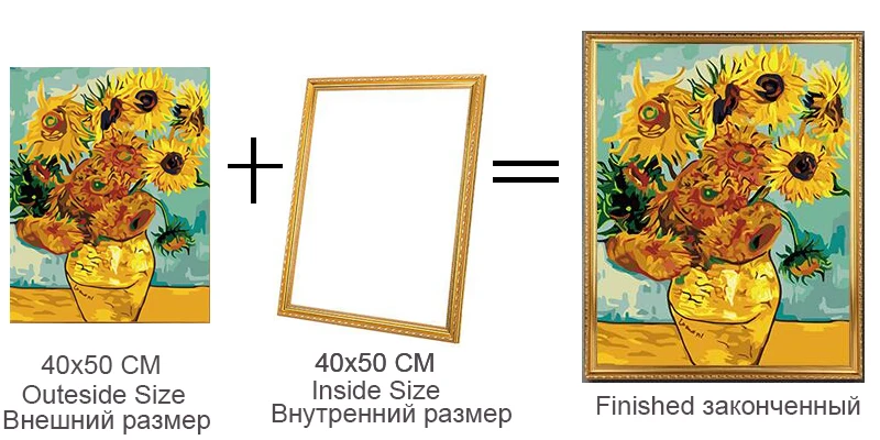 Заводская розетка Diy Внешняя рамка для холста с цифрами картина маслом алмаз