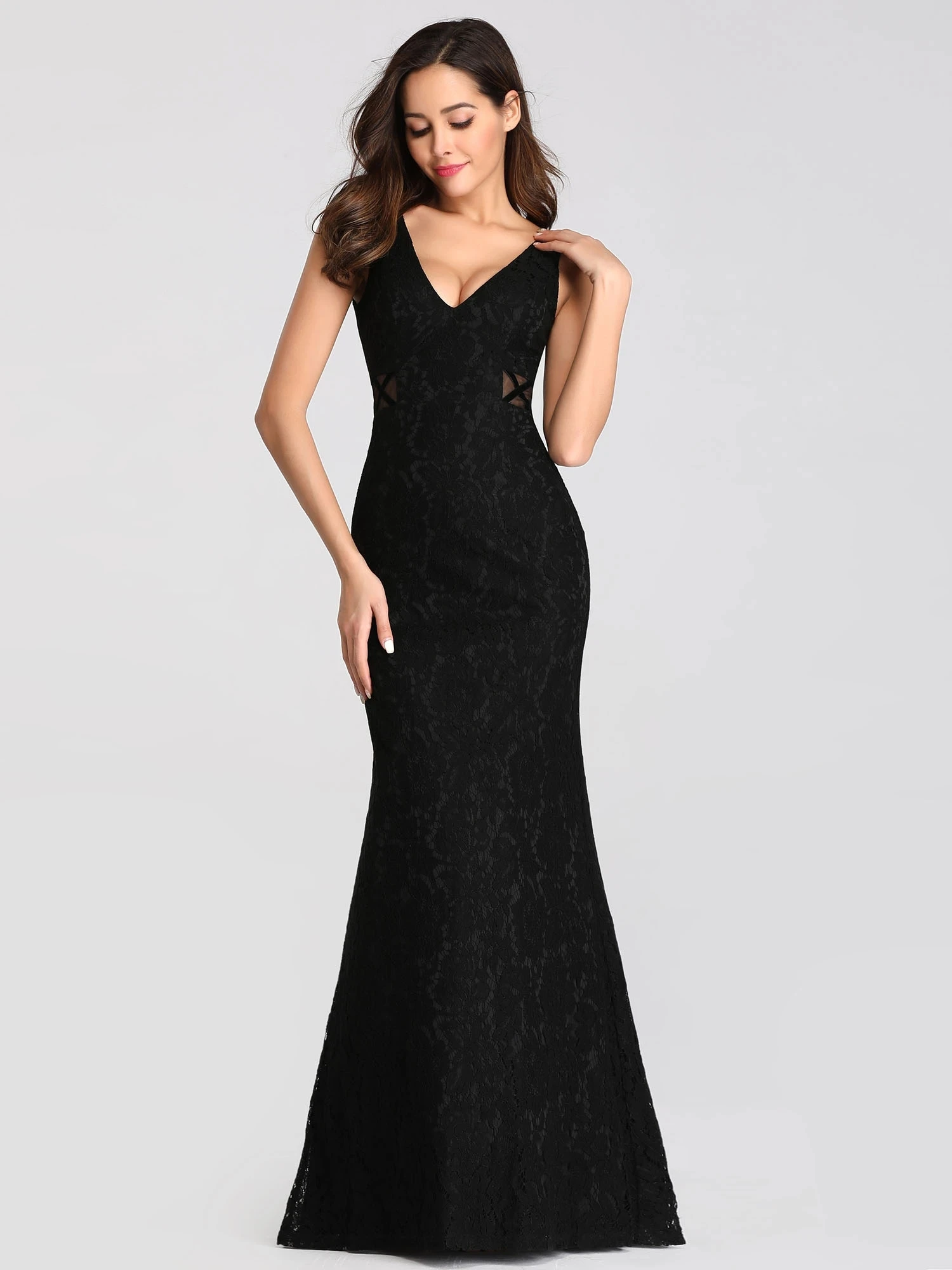 

Ever Pretty Slim Fit Classic Fishtail Lace Dresses EZ07795 Vestidos De Gala
