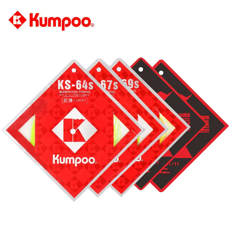 Гирлянда для бадминтона Kumpoo ks676964Ti эластичная прочная нить произвольные цвета 1