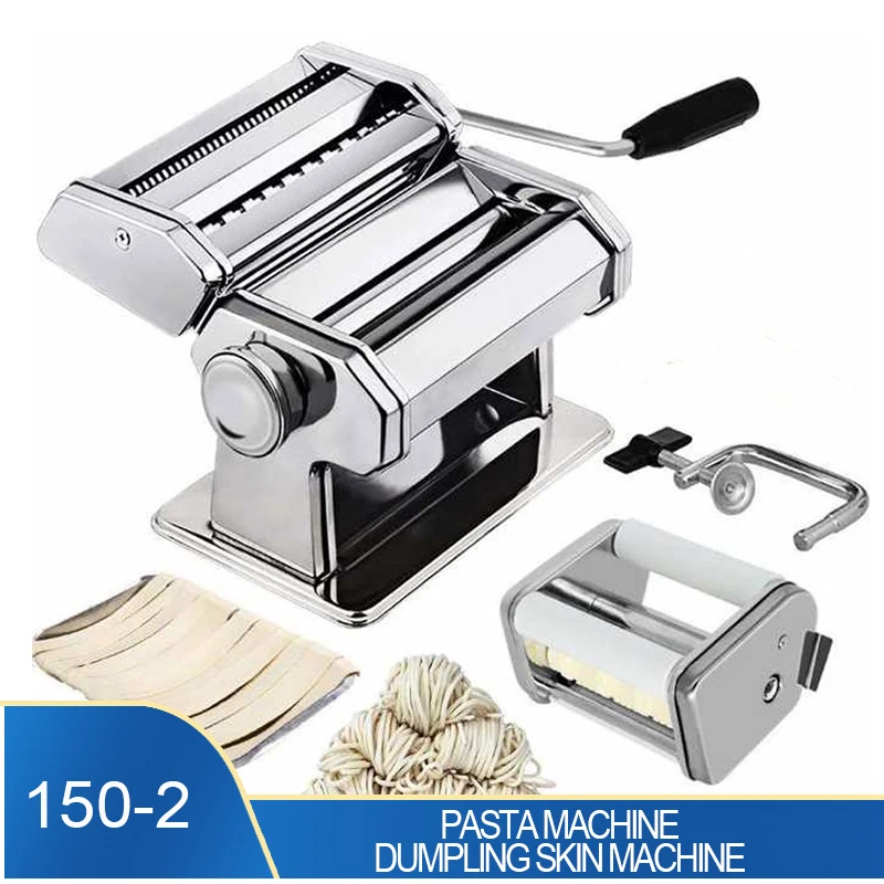 Машина для лапши с лезвиями из нержавеющей стали ручная машина нож