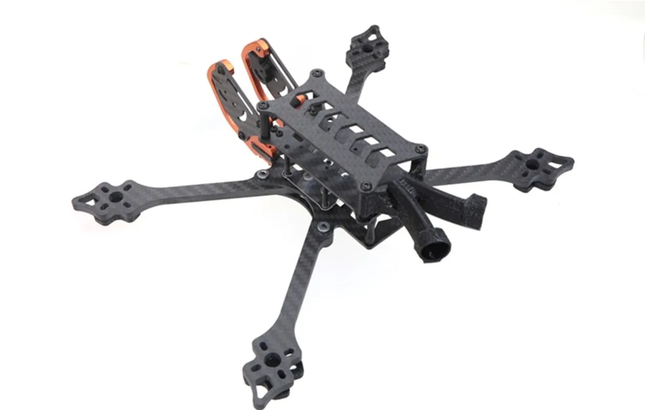 Квадрокоптер с рамкой из углеродного волокна для FPV Racing Drone Rooster 5 6 7 8 дюймов HX230mm 230