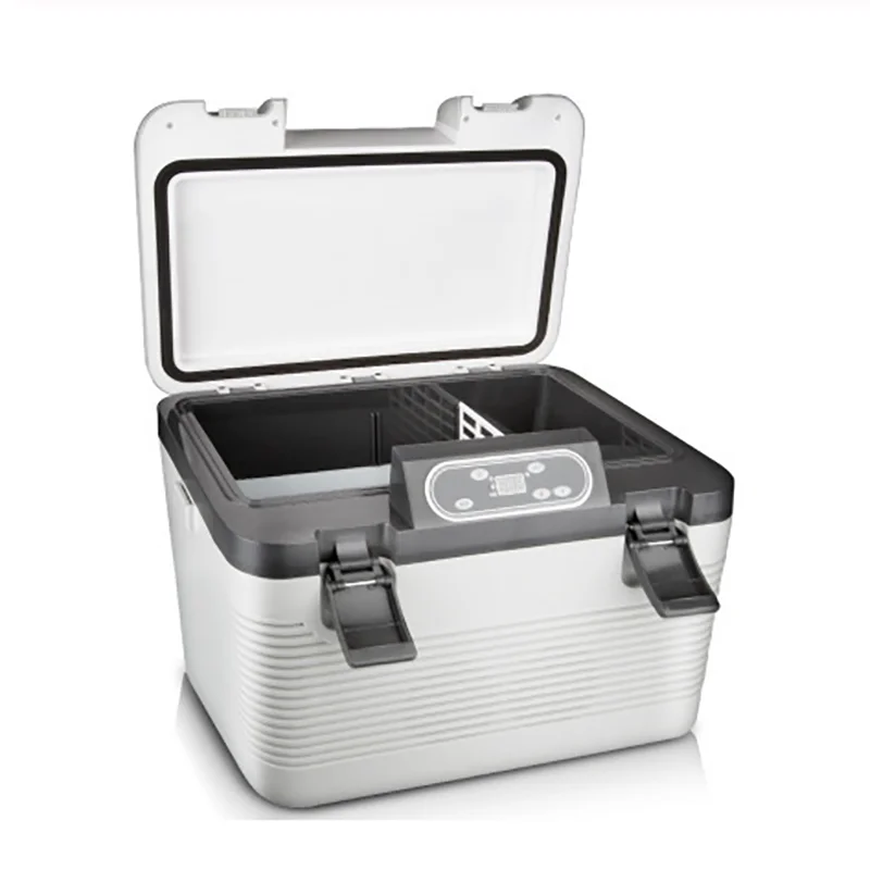 19L мини автомобиль холодильник с морозильной камерой нагрева DC12 24V/AC220V Еда