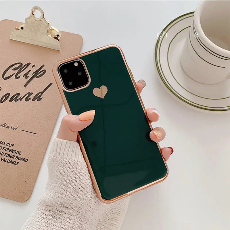 Чехлы для Apple Iphone 11 Pro Max X 8 Plus 7 6 S мягкий чехол с рисунком сердца Iphone11 чехол| |