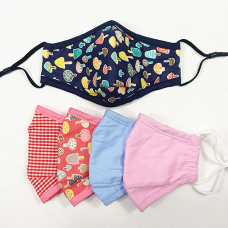 

Children's cotton mask PM2.5 anti-fog and dust-proof three-dimensional breathable protection washable hanging ear baby mask