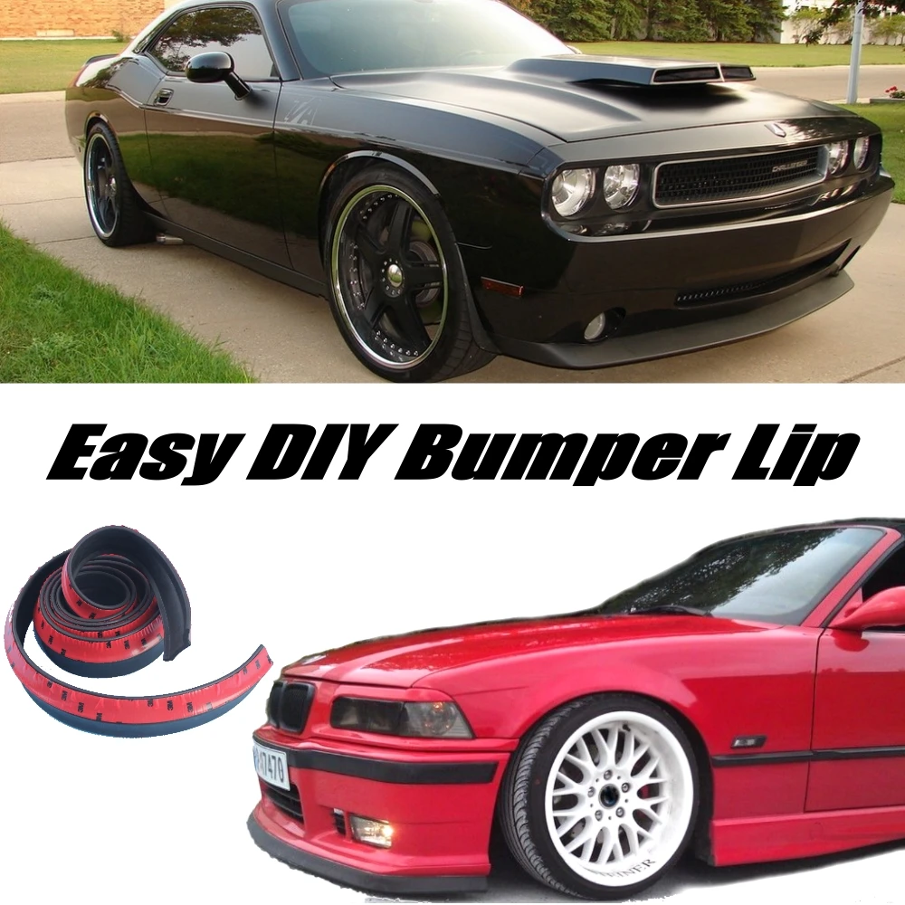 Бампер для губ юбка спойлер Dodge Challenger SRT MK3 2008 ~ 2015 комплект