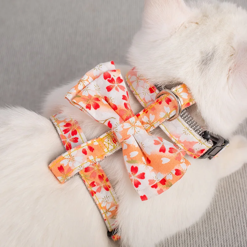 

Модный ошейник для домашних животных, поводок для кошек, товары для щенков, ожерелье для щенков, роскошные регулируемые бульдоги чихуахуа