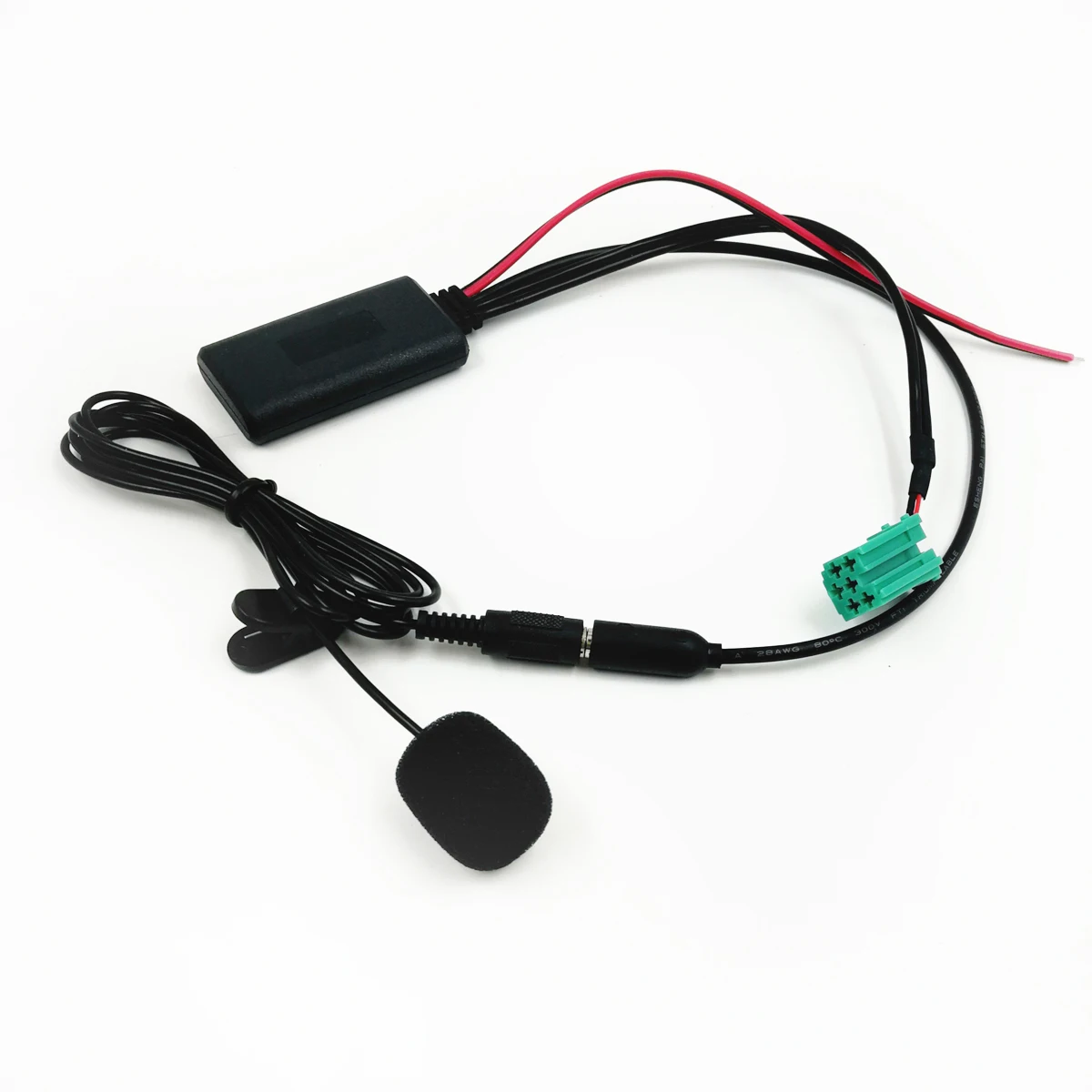 Гнездо Bluetooth Mini ISO 6Pin порт AUX кабель для Renault Update список радио телефонных звонков