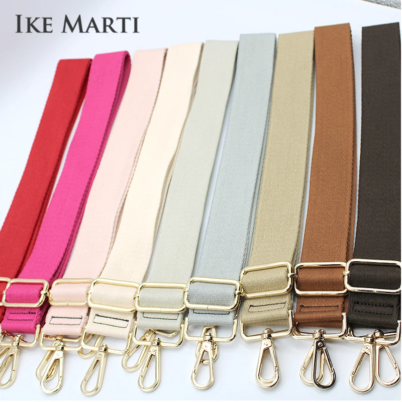 Длинный сменный ремешок для сумки IKE MARTI хлопковый женской нейлоновый мессенджер