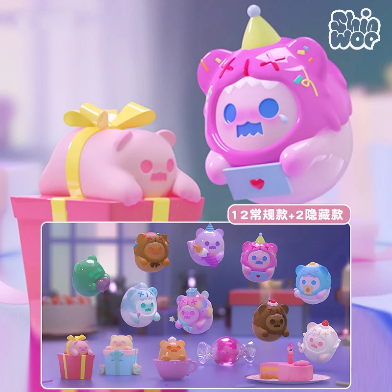 

Arcturis ShinWoo Birthday Series Blind Box Confirmation Trendy Play Two-dimensional anime characters Cosplay Figure Toy For girl