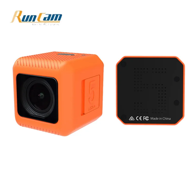 Экшн камера RunCam 5 Orange 12 МП 4:3 угол обзора 145 градусов 56 ГГц|Детали и аксессуары| |
