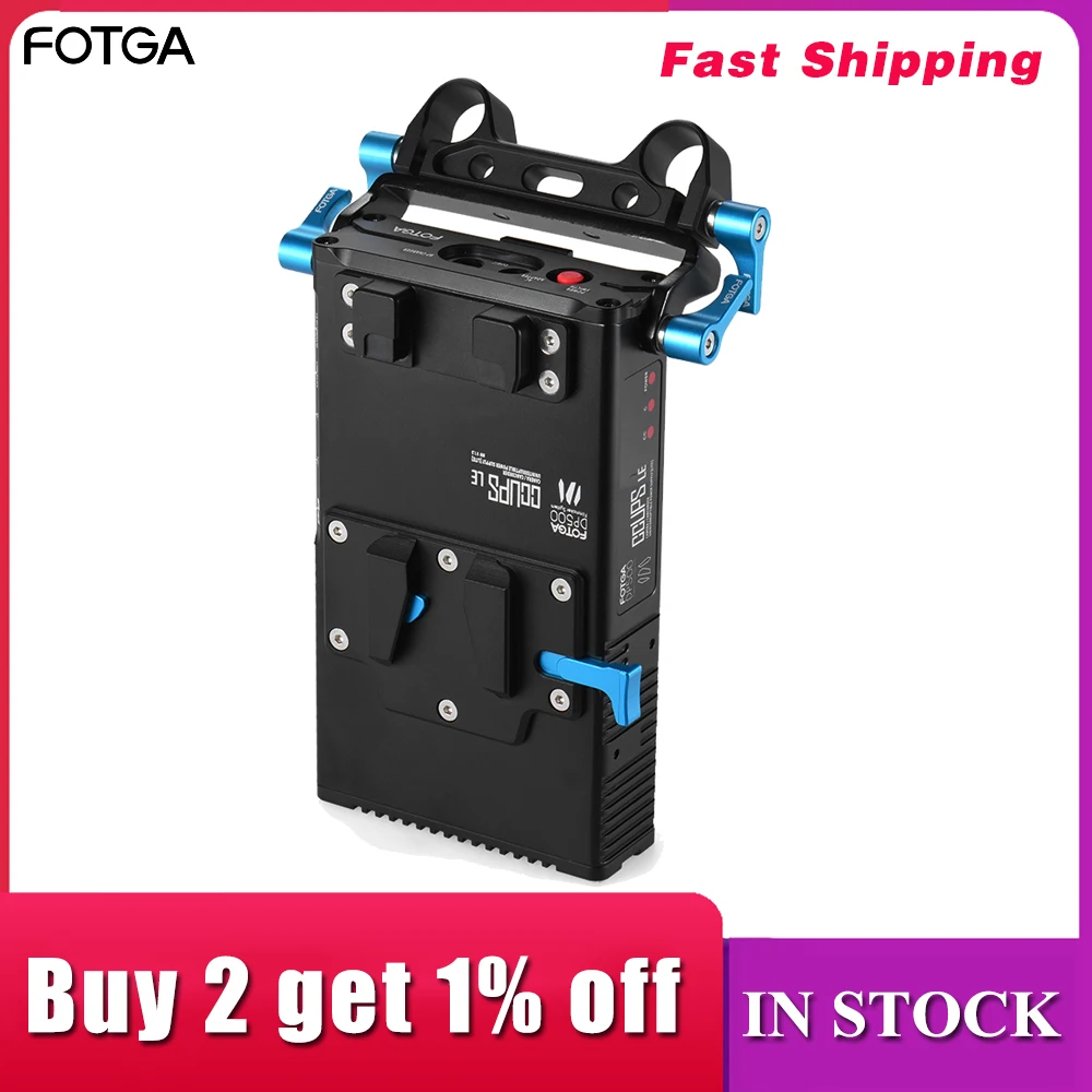 Зарядное устройство FOTGA DP500III 2 в 1 с V образным креплением адаптер для аккумулятора