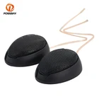 Автомобильный Высокочастотный динамик POSSBAY, 2 шт., черный Высокочувствительный Высокочастотный динамик, 12 В, универсальный